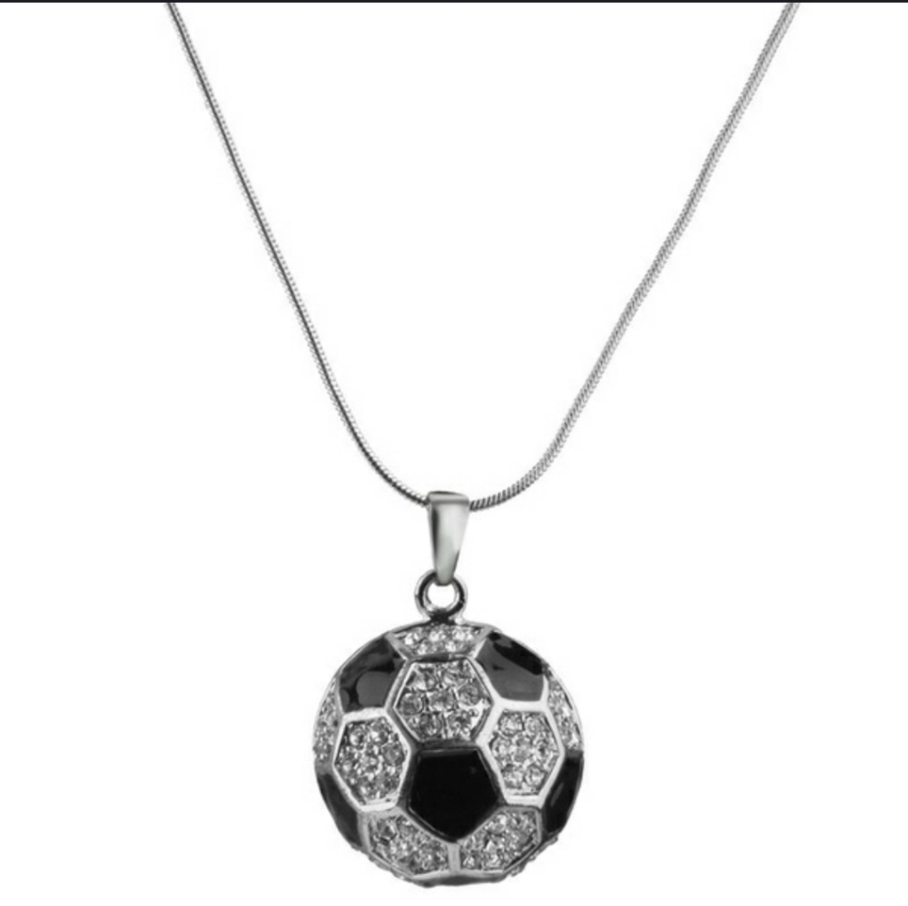 Soccer ball necklace - Picture 2 of 3